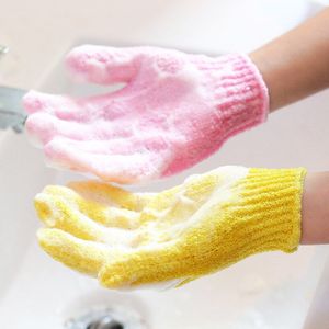 Bad Voor Peeling Exfoliërende Mitt Handschoen Voor Douche Scrub Handschoenen Weerstand Body Massage Spons Wassen Huid Hydraterende Spa Schuim