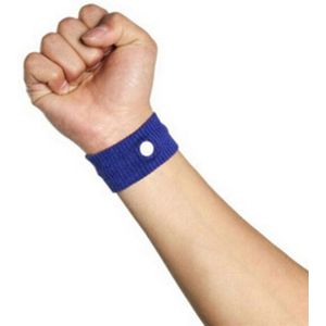 1Pc Ochtend Ziekte Pols Band Anti Misselijkheid Auto Van Zee Vliegtuig Polsband Reizen Anti-Motion Ziekte Armband Riem boten