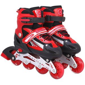 Volledige Knipperende Rolschaatsen Voor Kinderen Verstelbare Inline Rolschaatsen Sneakers Professionele Quad Skates Patines Nl Linea IA52