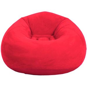 Slaapkamer Ultra Zachte Woonkamer Ligstoel Bean Bag Stoel Vouwen Geen Filler Home Decoratie Opblaasbare Luie Sofa Couch Wasbare