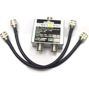 Top MX62 Ham Antenne Combiner Verschillende Frequentie (Hf/Vhf/Uhf) Lineaire Combiner Doorvoer Station Duplexer