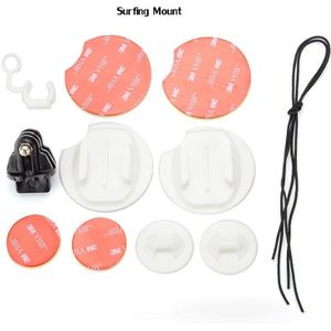 Camera Surfplank Mounts Surfen Pack Voor Gopro Hero 8/7/6/5/4/3/3 +/2/1 Xiaomi Yi Sjacm