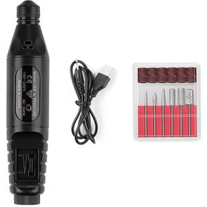 Usb Nail Polijstmachine Nail Boor Set Pen Type Draagbare Manicure Polijstmachine EY669