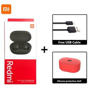 Xiaomi Redmi Airdots 2 Originele Tws Bluetooth 5.0 Ruisonderdrukking Met Mic Ai Controle Redmi Airdots S Echte Draadloze Headset