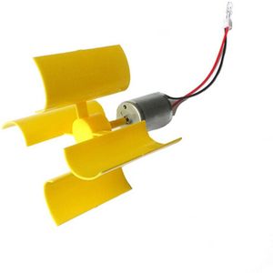 1Pcs 3V-5V Kleine Motor Verticale Micro Windturbines Blades Power Generator Diy Kit