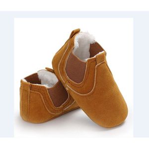 Pasgeboren Baby Unisex Baby Jongens Meisjes Katoen Warme Schoenen Soft Sole Crib Schoenen Prewalker Anti-Slip casaul Fall Winter