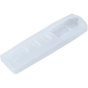 Beschermende Siliconen Case Huid Dekking Voor De Tv Airconditioning Afstandsbediening Wit 18.5Cm