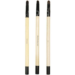 3Pcs Make-Up Borstel Eye Concealer Borstel Ultra Fijne Eyeliner Borstel Lip Borstel Kleine Concealer Smoky Shadow Eye Liner Make-Up tool