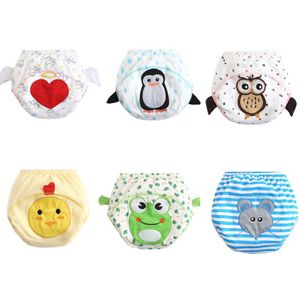 10 Stk/partij Peuter Baby Baby Jongens Meisjes Cartoon Swim Luiers Nappy Doek Herbruikbare