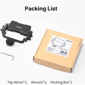 Ulanzi PT-14 Camera Periscope Flip Mirror Screen Vlog Selfie Bracket Universal Voor Smartphone Dslr Actie Camera Accessoires