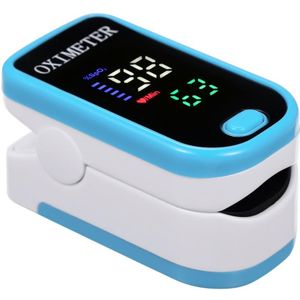 Vinger Oximeter Digitale Vingertop Pulsoxymeter Bloedzuurstofverzadiging Meter Vinger SPO2 Pr Hartslagmeter Gezondheidszorg