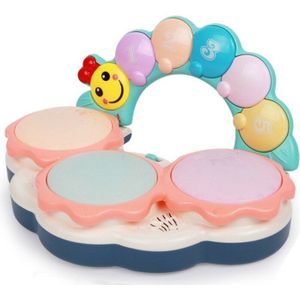 Educatief Elektronische Hand Klappen Drum Kleurrijke Ontwikkeling Baby Intelligentie Drum Leren Muzikale Speelgoed Voor Babys