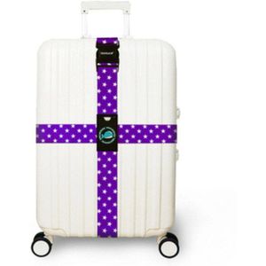 July&#39;s Lied Bagage Riem Kruis Riem Verpakking Verstelbare Reizen Suitcaseband Nylon Koffer Met Reizen Accessoires