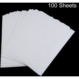 100 Pcs A4 Sublimatie Print Papier Voor Polyester Katoen T-shirt Ijzer Op Transfer Papier Warmte Afdrukken Overdracht Accessoires