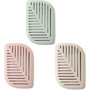 Green Leaf Vorm Koelkast Koelkast Air Verse Doos Purifier Houtskool Deodorizer Absorber Luchtverfrisser Elimineren Geuren Geur 3 Kleur