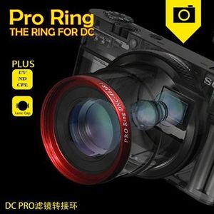 Aluminium Adapter Lens Ring fit voor Sony RX100 II III IV M1 M2 M3 M4 RX100V RX100M5 Serie Camera Accessoires QX100 lens 40.5mm