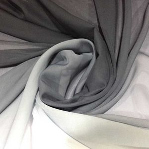 100D Sheer Tissue Chifon Materiaal 2 Tone Chiffon Gradiënt Tissu Vloeiende Avondjurk Stof Voor Kostuum Stof