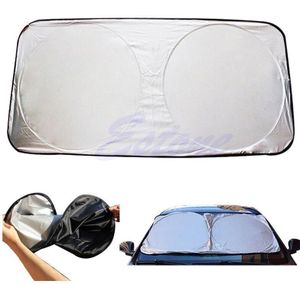Vouwen Jumbo Voor Achter Car Window Zonnescherm Auto Visor Voorruit Block Cover