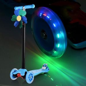 Micro Mini Scooter Wiel Knipperende Led Verlichting Scooter Wiellagers 80Mm Skate Wielen 100Mm Led Flash