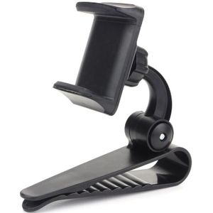 Aozbz Universele Veilig Zonneklep Auto Telefoon Houder Auto Navigatie Houder Clip Voor Mobiele Telefoon Installeren Op Spiegel Handvat