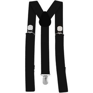 Verstelbare Elastische Volwassen Jarretel Bandjes Unisex Vrouwen Mannen Y Vorm Elastische Clip-On Bretels 3 Clip Broek Bretels