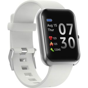 Bluetooth 5.0 Smart Horloge 1.3 Inch Full Touch IP68 Ecg 24H Hartslagmeter Stappenteller Bpm Bloed Zuurstof Calorie 45 Dagen Standby