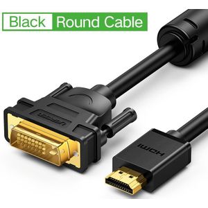 Ugreen Hdmi Naar Dvi Bi-Richting DVI-D 24 + 1 Adapter Kabel Hd 1080P Converter Voor Xbox PS4 hdtv Lcd Dvd Male Naar Male Dvi Naar Hdmi