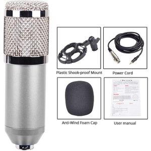 Professionele Condensator Microfoon bm800 Microfoon Voor Karaoke Sound Opname Microfoon Voor Computer Studio Microfoon