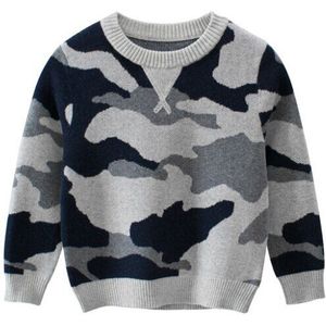 1-8T Kinderen Trui Kids Baby Jongens Meisjes Lente Herfst Jas Lange Mouw Blouses Kind Camouflage Sweatshirts Outfits