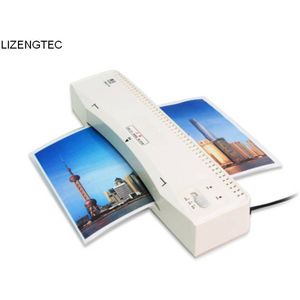 LIZENGTEC Professionele Snel Warm-Up Roll Laminator Machine voor A4 Papieren Document Foto