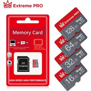 Micro Geheugenkaart Micro Sd-kaart Klasse 10 Tf Card Microsd 128Gb 64Gb 32Gb 16Gb 8gb Externe Pen Drive Flash Memory Disk Voor Telefoon