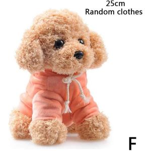 Realistische Teddy Hond Lucky Puppy Leuke Soft Cotton Toy Kinderen Christma Simulatie Hond Poedel Pluchen Speelgoed