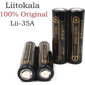100% Originele LiitoKala Lii-35A 18650 3500mAh Oplaadbare Batterij 3.7v Li-Ion Batterijen 18650 Batterij/UAV