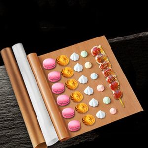3 Stuks Telfon Bakken Mat Liner Herbruikbare Macarons Oven Olie Vellen Papier Warmte Pers Non-stick Gebak Koken Mat grill Keuken Gereedschap