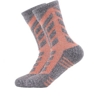 Vrouwen Warme Herfst Winter Sokken Zachte Kussens Laag Outdoor Sport Mid Calf Crew Sokken Voor Wandelen Trekking Camping Snowboarden