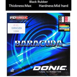 100% originele Donic BARACUDA GROTE SLAM pips-in tafeltennis pingpong rubber met spons MAX