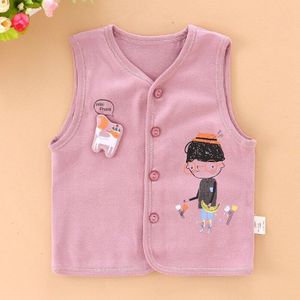 Baby Vest Katoen Warme Herfst Winter Kleding Cartoon Drie-Layer Warm Vest Voor Jongens Meisjes Warm Vest Voor Peuter meisjes