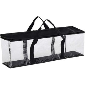 61x22x14cm Transparante Handtas PVC Duidelijke Zak Grote Capaciteit PVC Opbergtas Met Grote Capaciteit Strand tote Bag