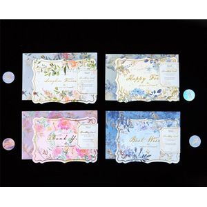4 Stks/set Van Gogh Serie Olieverf Postkaart/Wenskaart/Boodschap Kaart/Verjaardag Brief Envelop Card