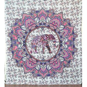 Lucky Olifant Mandala Tapestry Hippie Wandkleden Wandkleed Decor Outdoor Picknick Yoga Mat Strand Mat Kleurrijke Sofa/Bed Cover