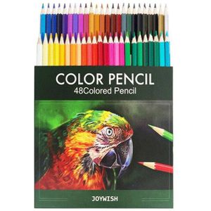 12/18/24/36/48/72 Aquarel Potloden Set Hout Kleurpotlood Set Schilderen Cadeaus Voor Kinderen art Schoolbenodigdheden