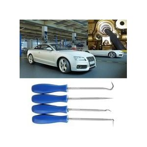 4 Stuks Auto Pick En Haak Set O Ring Oil Seal Pakking Puller Remover Craft Hand Tool Auto Remover tool Set Pick En Haak Set Auto