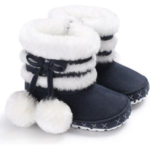 0-18M Leuke Sneeuw Katoen Warme Laarzen Zuigeling Zachte Zolen Pasgeboren Winter Baby Schoenen Voor Meisje Anti-slip Kerst Laarsjes