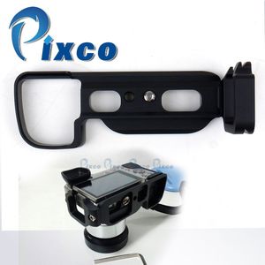 Pixco Camera batterij Grip, Quick Release Verticale L Plate Bracket Metal Externe Hand Grip, pak Voor sony ILCE-6000 A6000