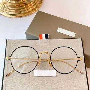 York Thom Retro Ronde Brilmontuur Mannen Vrouwen Optische Brillen Recept Klassieke Vintage Reading Brillen TBX915