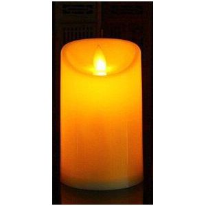 Plastic LED kaarsen D wick kaarsen Kerst Decor/LED Pijler Dansen Moving Vlam Batterij Operated kaars