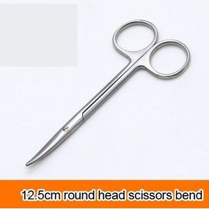Roestvrij Staal Goud Handvat Blunt Hoofd Strippen Schaar Weefsel Schaar Beauty Makeup Tools