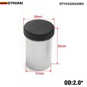 Epman Legering Tank Filler Hals Cap 2 "/1.5" Weld Op Aluminium Voor Expansievat Water Tank & radiator & Koelvloeistof Reservoir Caps