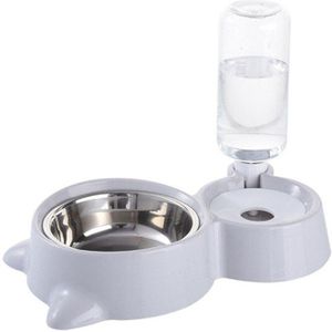 Kat Automatische Water Dispenser Rvs Feeder Honden Katten Drinkbak Water Dispenser Dierbenodigdheden