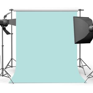 Mehofoto Aqua Blauw Fotografie Achtergrond Effen Kleur Foto Achtergrond Voor Fotografen Studio Naadloze Computer Gedrukt MW-187